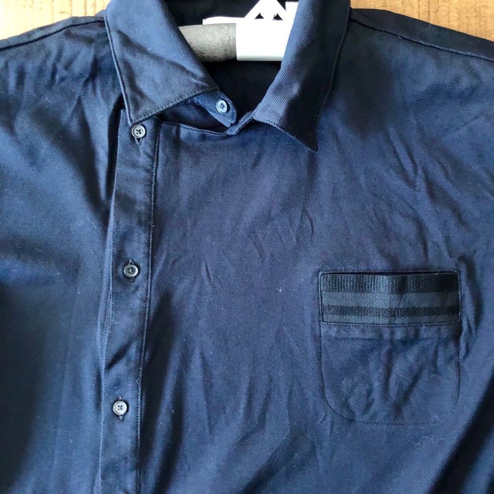 Slvr button down - Picture 2 of 6